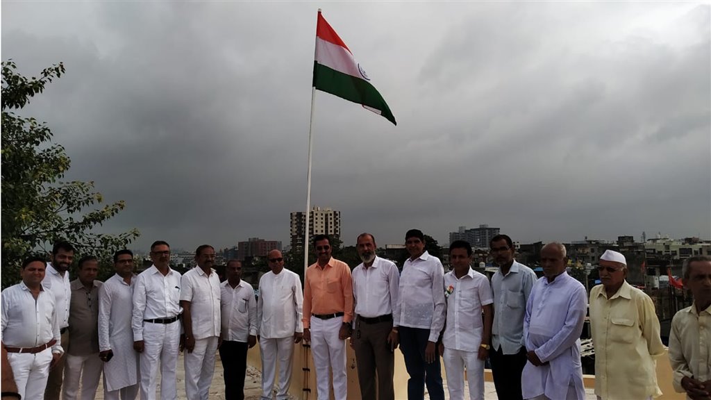 15 Aug  celebration in Ssk Samaj Surat wadi